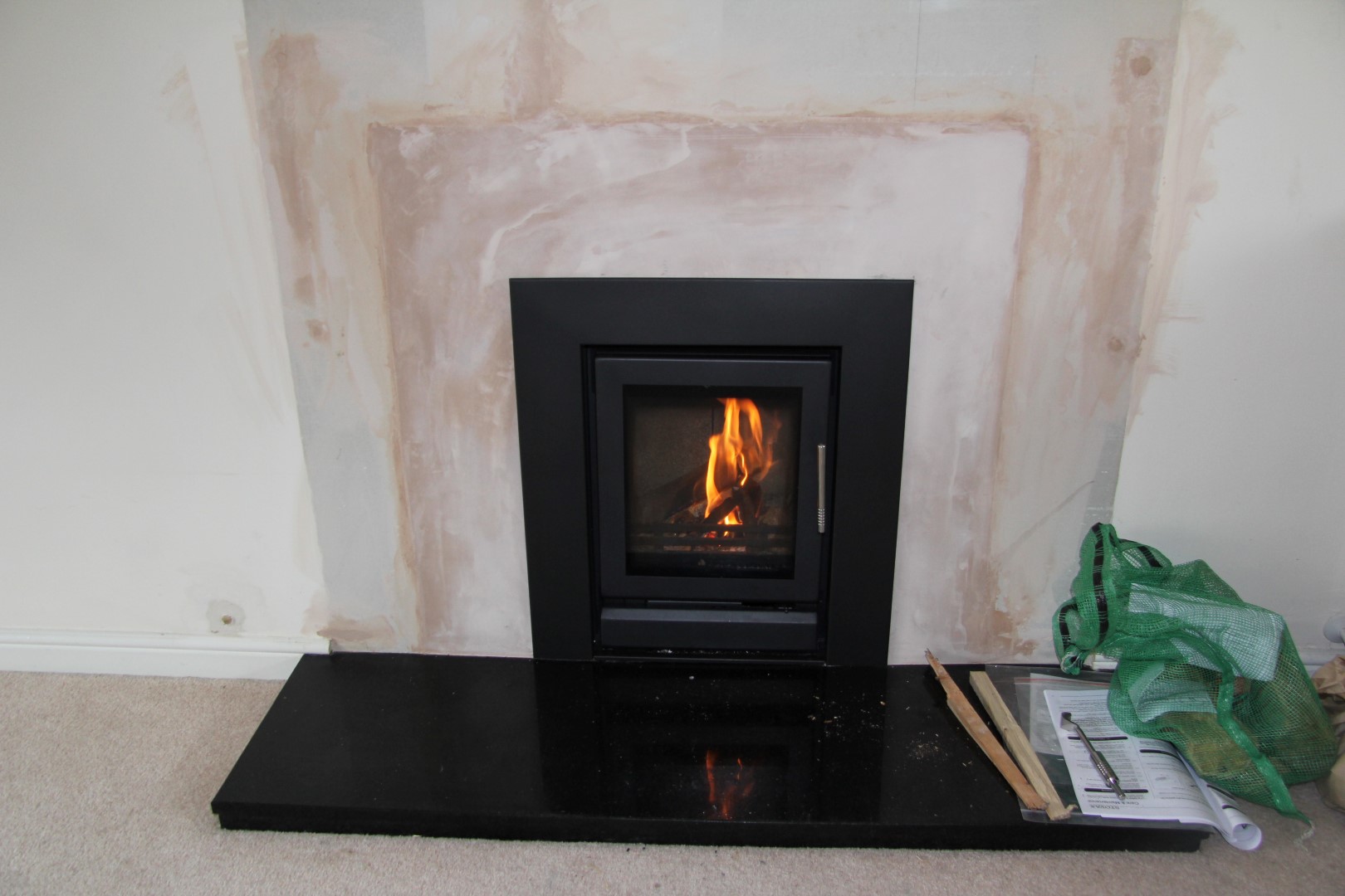 Inset stove installation Blog